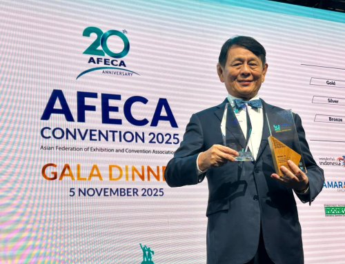 安益集團總裁涂建國榮獲AFECA傑出會展領袖獎 – 入列亞洲會展名人堂